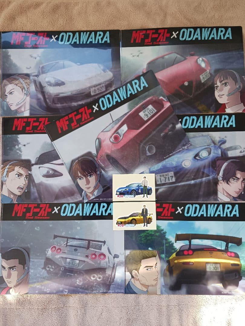 ★10点セット！★MFゴースト小田原☆クリアファイル7種コンプ☆ステッカー2種他