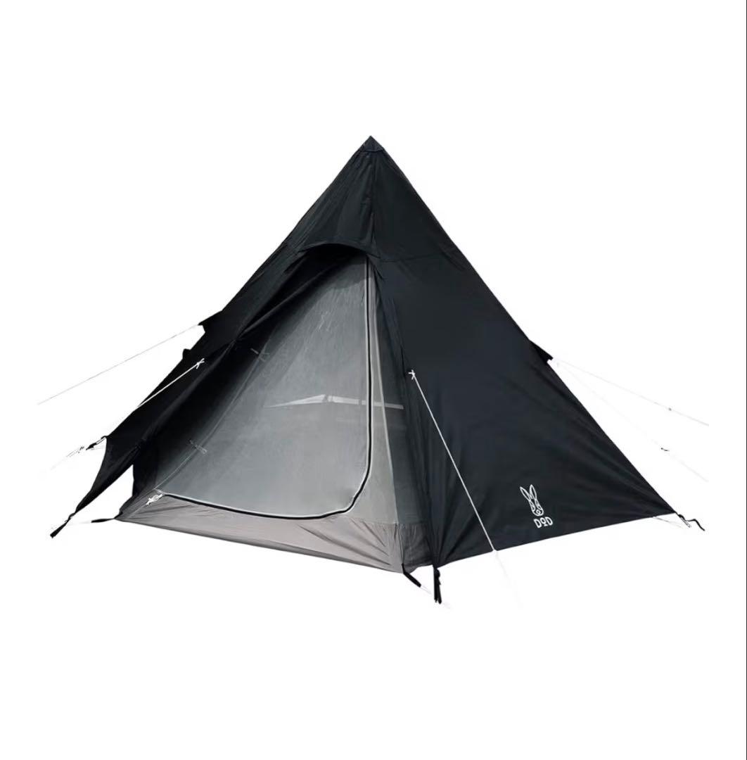 DOD ワンポールテントS T3-44-BK ブラック