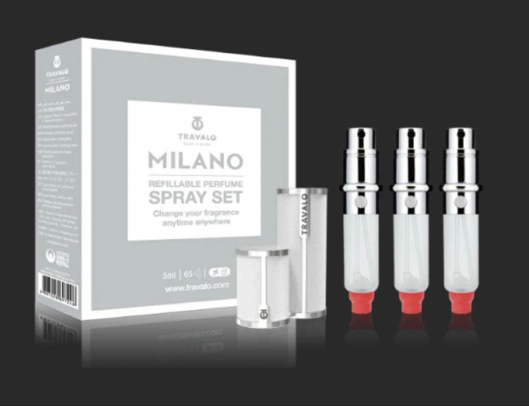 【新品未開封】TRAVALO MILANO パフュームスプレーセット ホワイト
