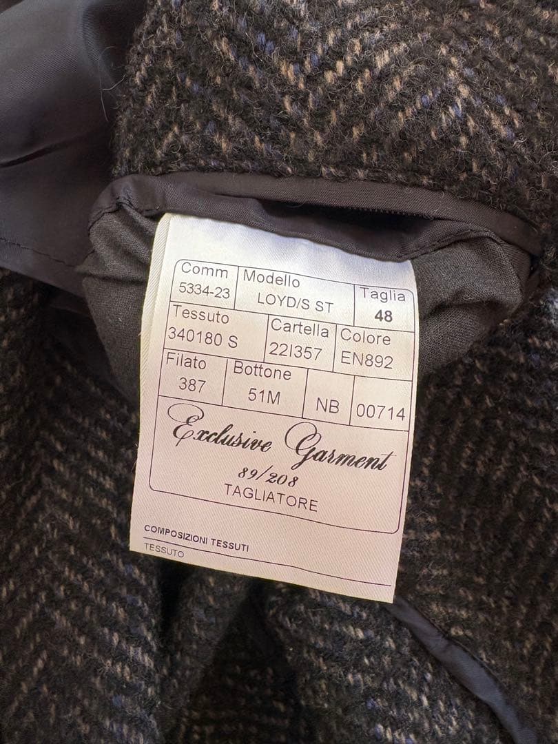 タリアトーレ　tagliatore ステンカラーコート チェスター