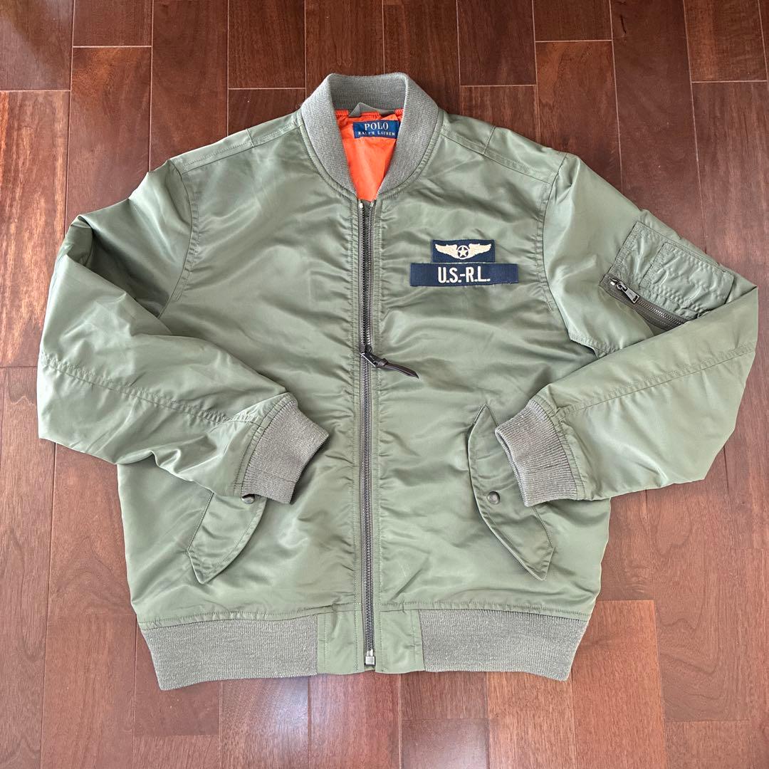 POLO RALPH LAUREN MA-1 フライトジャケット Lサイズ