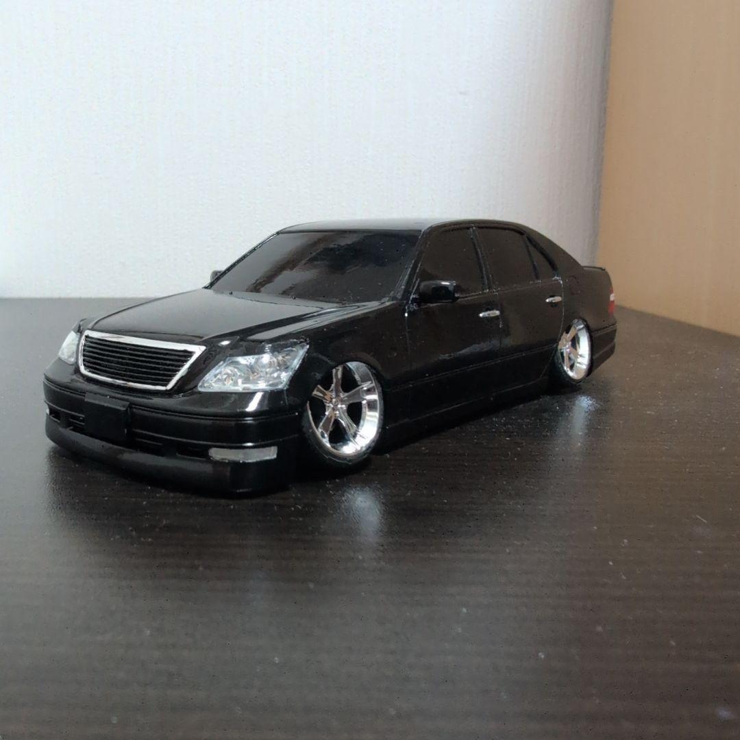 AOSHIMA 1/24スケール プラモデル クラウン セルシオ 本体のみ