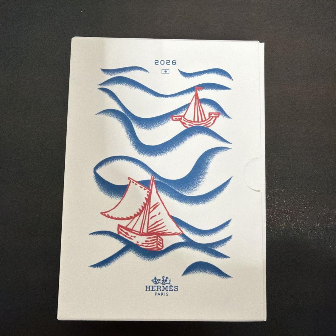 【新品】エルメス カレンダーレフィル 《GM》 1年表示 日本語版 2026