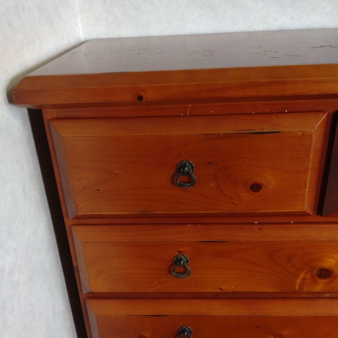 アンティーク風　木製タンス