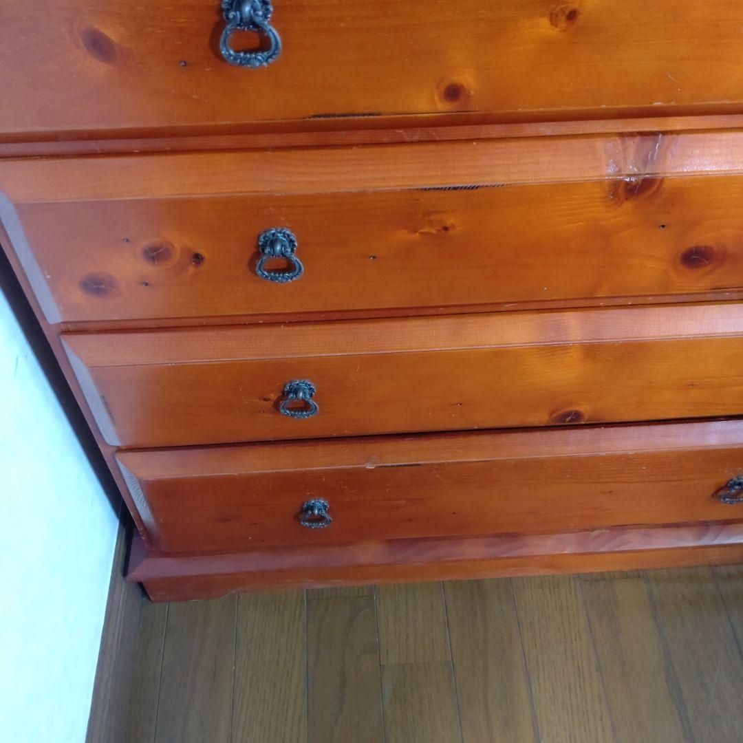 アンティーク風　木製タンス