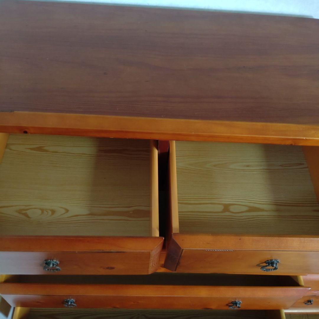 アンティーク風　木製タンス