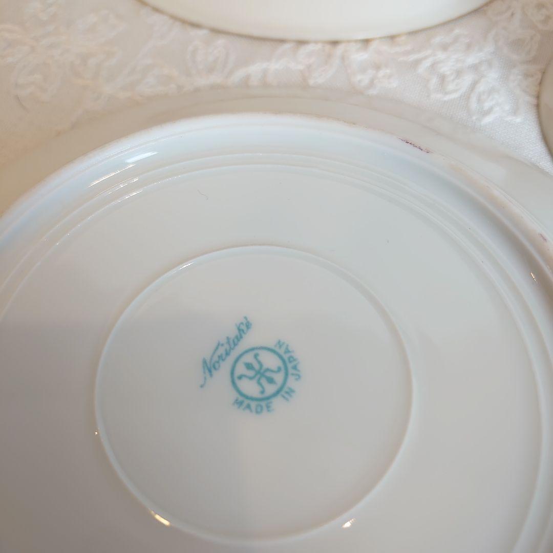 オールドノリタケ　カップ＆ソーサー　皿　プレート　アンティーク　トリオ