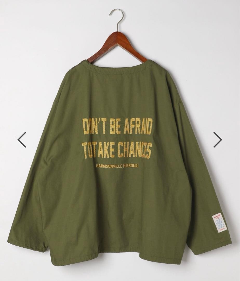 新品タグ付き ニコアンド Misayoミリリメイクジャケット カーキ