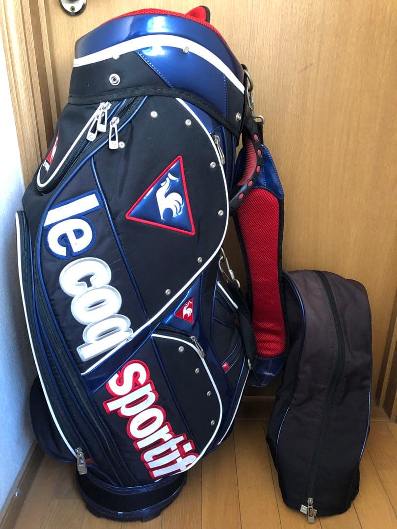 【送料込み】希少廃盤品　ルコックスポルティフ　キャディバッグ　ゴルフバッグ