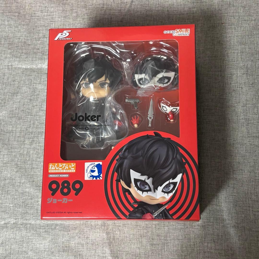 新品未開封　ねんどろいど　ペルソナ5　ジョーカー　989