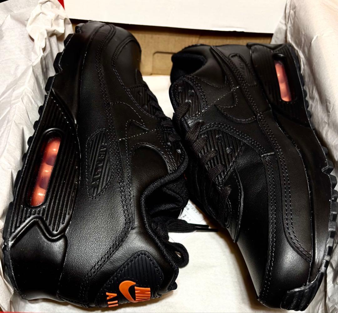 ■新品27.0cm■ナイキ エア マックス 90 ブラック/セーフティオレンジ