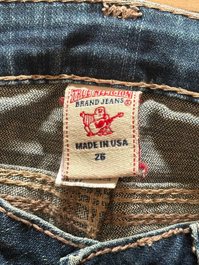 True Religion デニムジーンズ 26