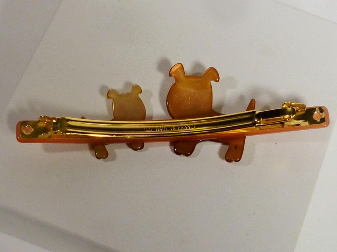 バレッタ　犬　ALEXANDRE DE PARIS／アレクサンドル ドゥ パリ