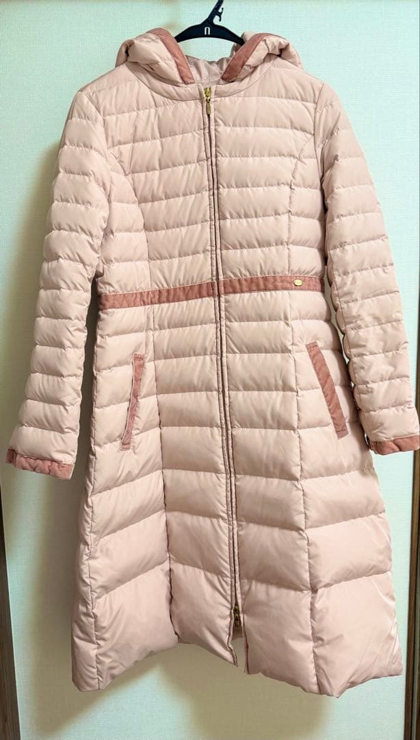 【休日限定値下げ】TOCCA MARIA ロングダウンコート ピンク サイズ2