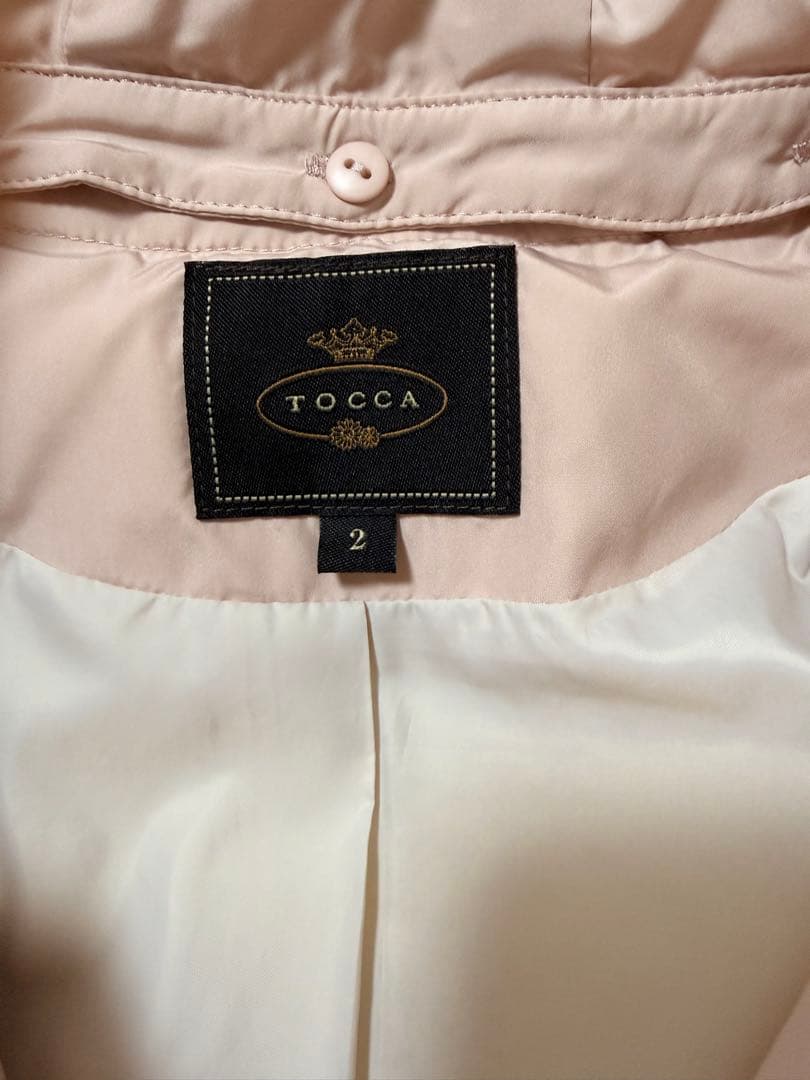 【休日限定値下げ】TOCCA MARIA ロングダウンコート ピンク サイズ2