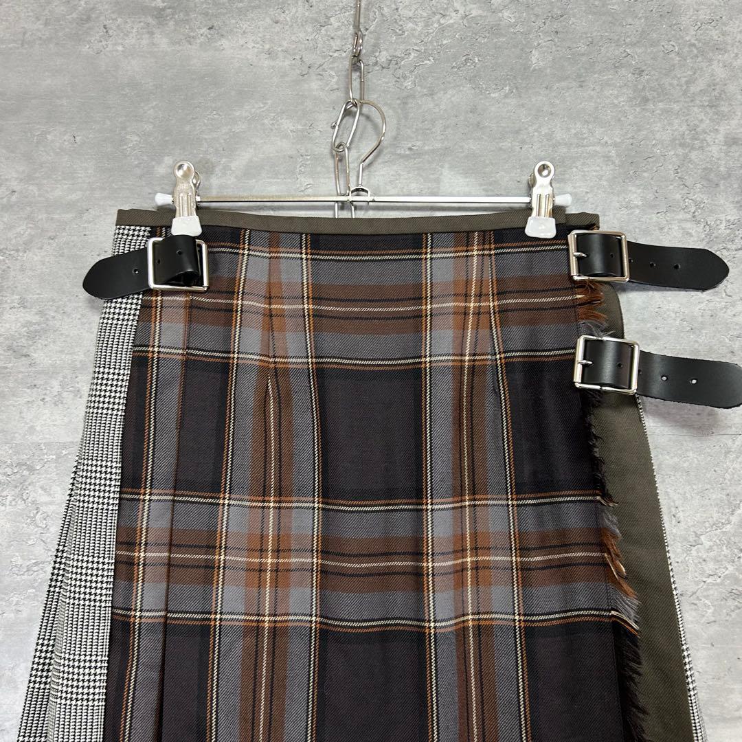 美品　オニールオブダブリン　レキップ 別注　 パッチワークキルトスカート