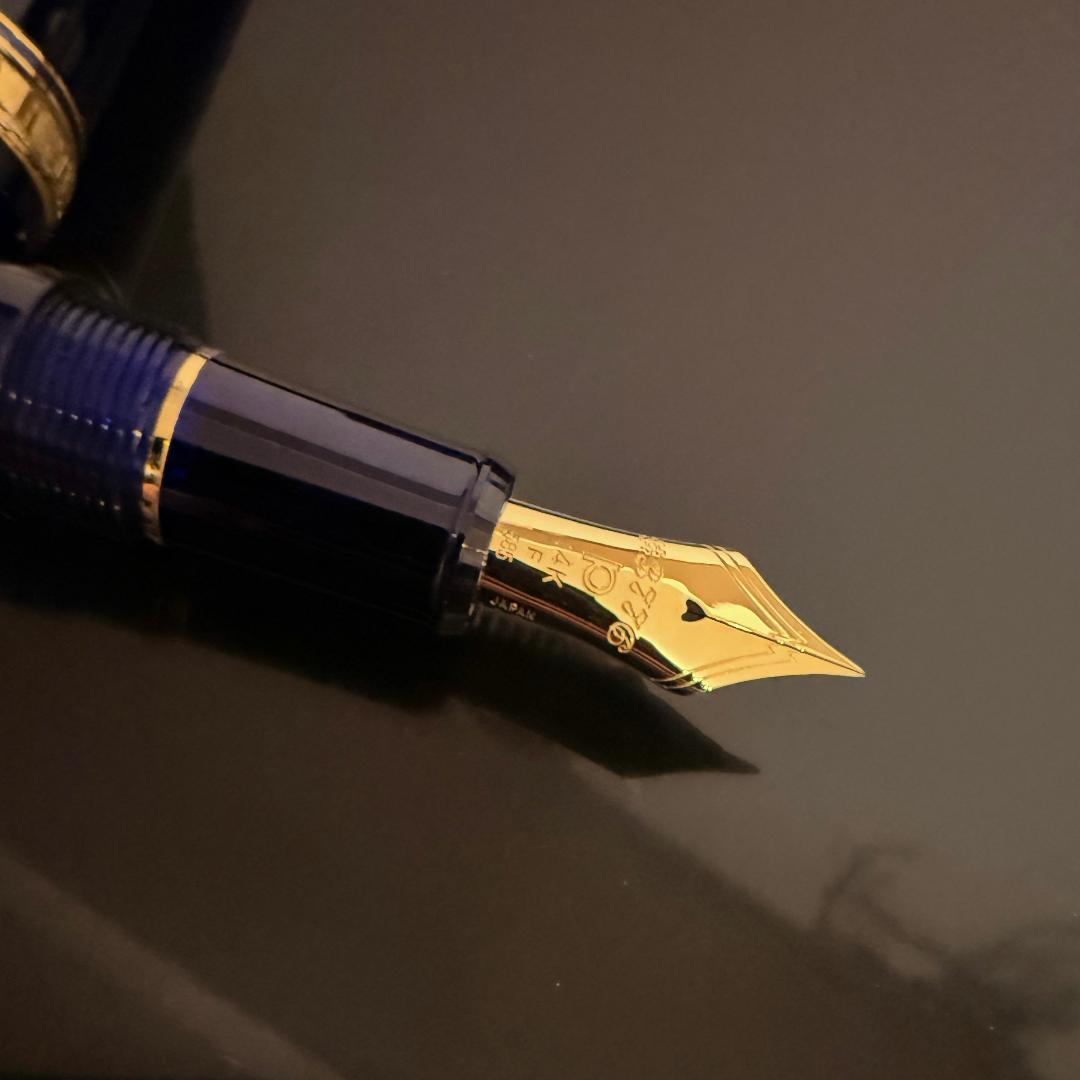 プラチナ万年筆 #3776センチュリー シャルトルブルー 字幅F