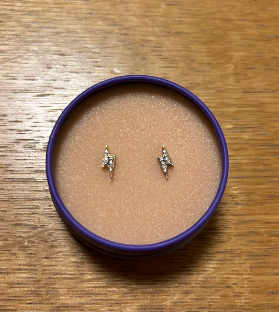 BAQLESS バックレス ピアス Honesty Thunderbolt