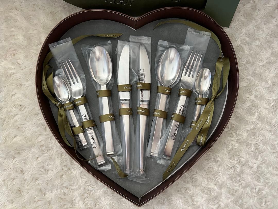 クリストフル　カトラリーセット　ビーワイ（B.Y）　ディナーセット〈８本セット〉