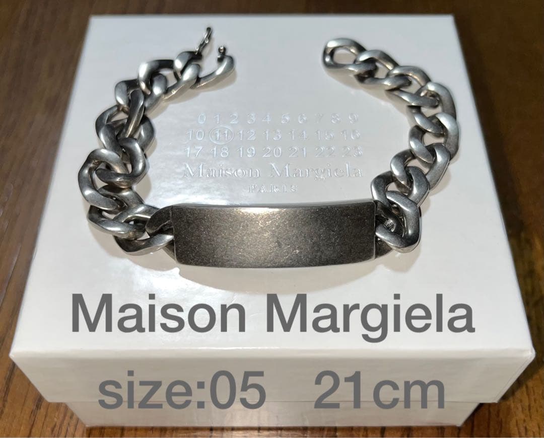 【Maison Margiela】チェーンID ブレスレット