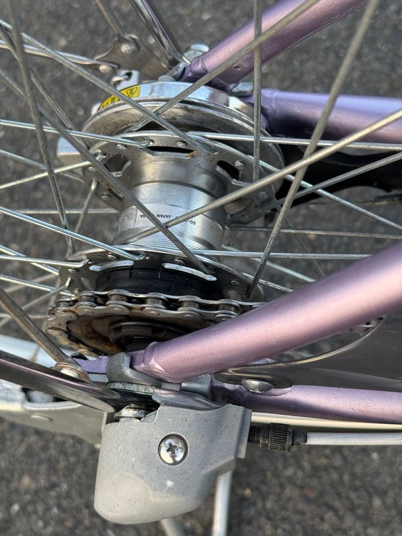 美品 ナショナル バッテリー長押し全灯♪ 電動アシスト自転車