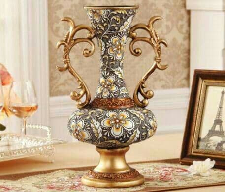 @ヨーロッパ風 上品である花瓶 置物 アンティーク エレガント4