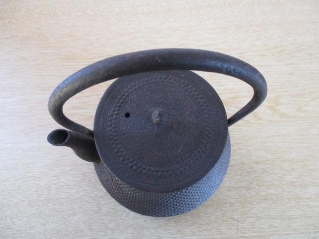 鉄瓶　鉄器　急須　日本国有鉄道　永年勤続表彰　昭和29年　レア　レトロ　おまけ