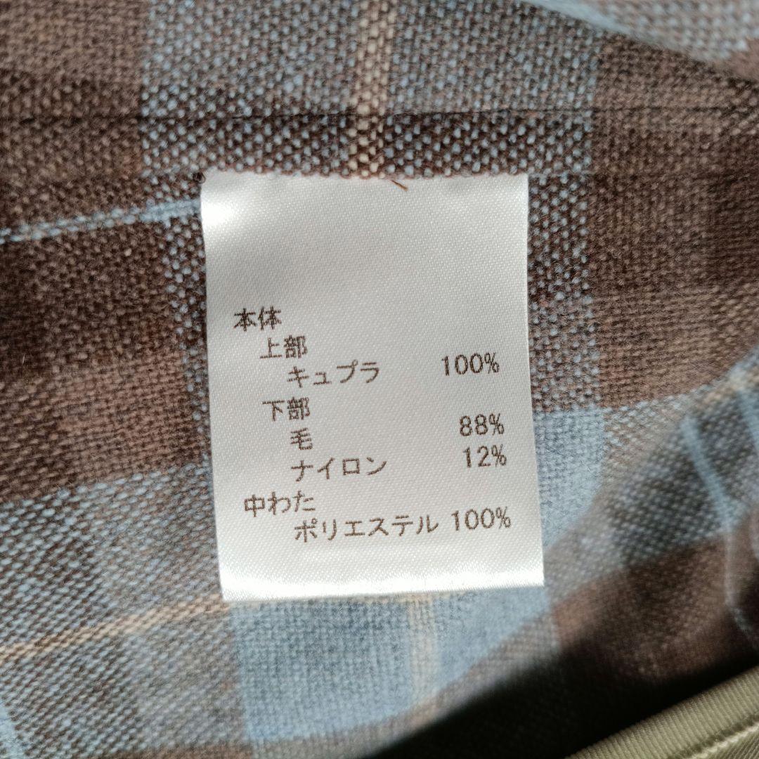 美品✨現行レリアン　MANTECO社　ベルテッドトレンチコート　ウールライナー付