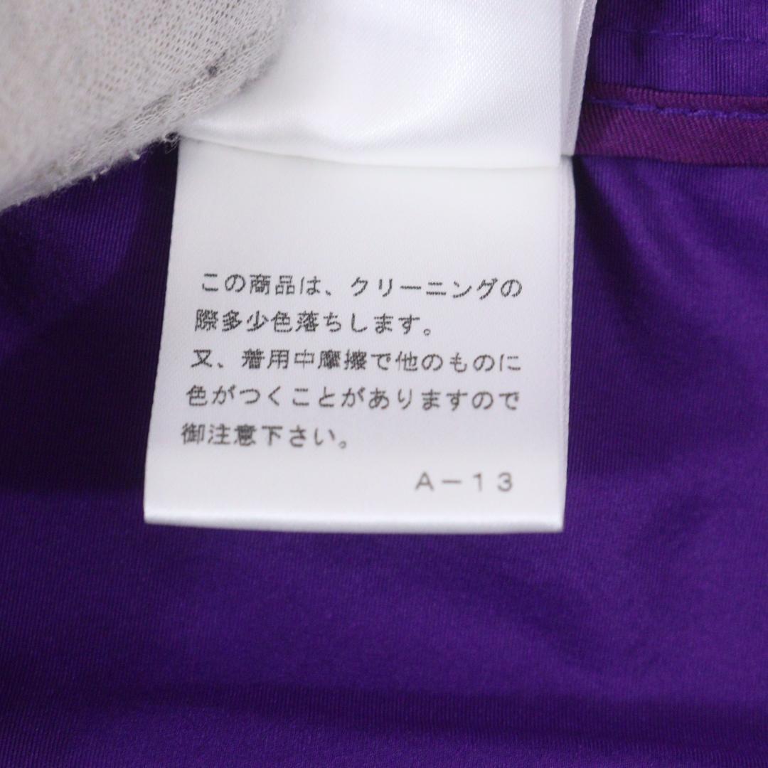 【美品】ラルフローレン トレンチコート シルク100% パープル 紫 ベルト