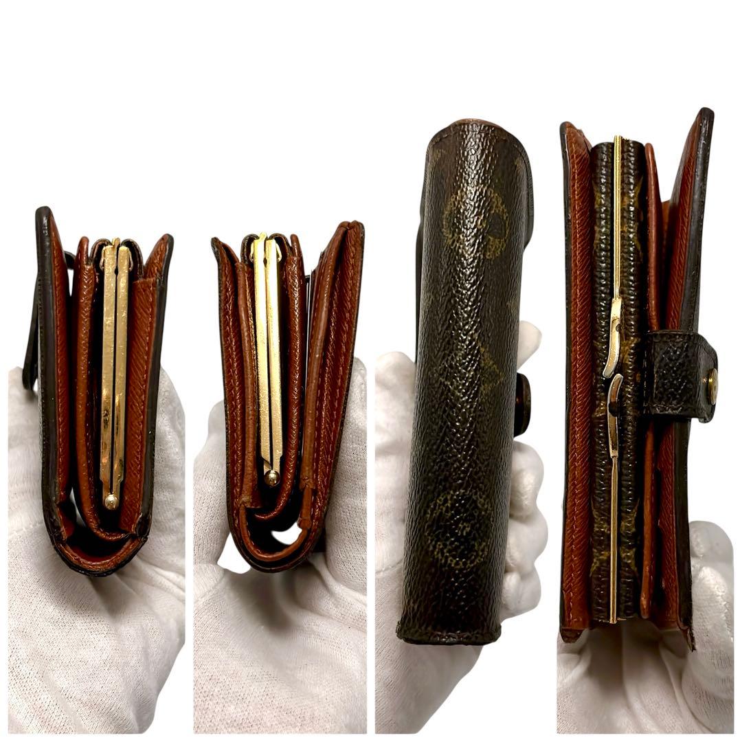 本日限定価格‼️ルイヴィトン　モノグラム　がま口　折財布　ヴィエノワ