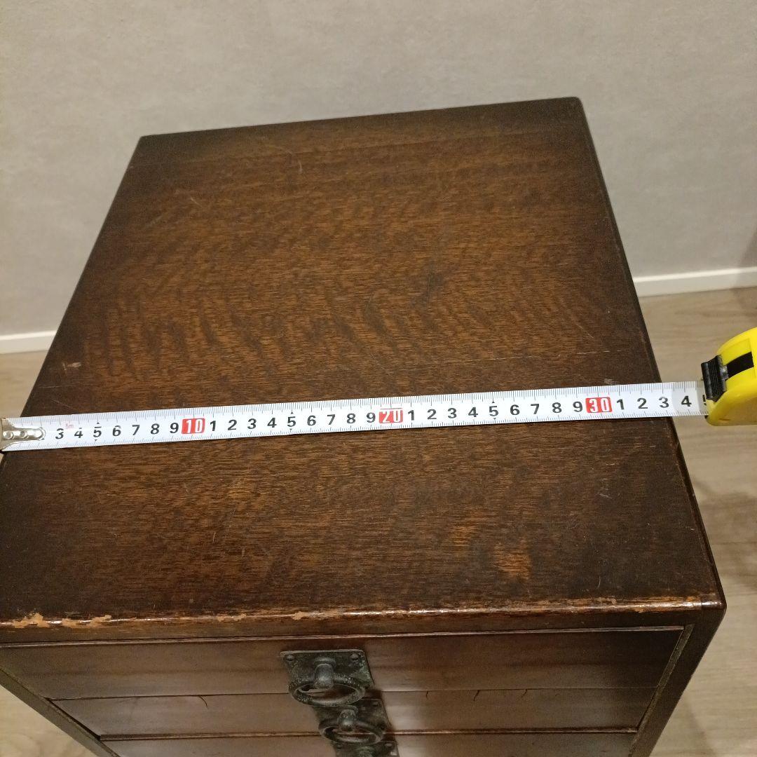 ビンテージスタイル　木製タンス 6段引き出し