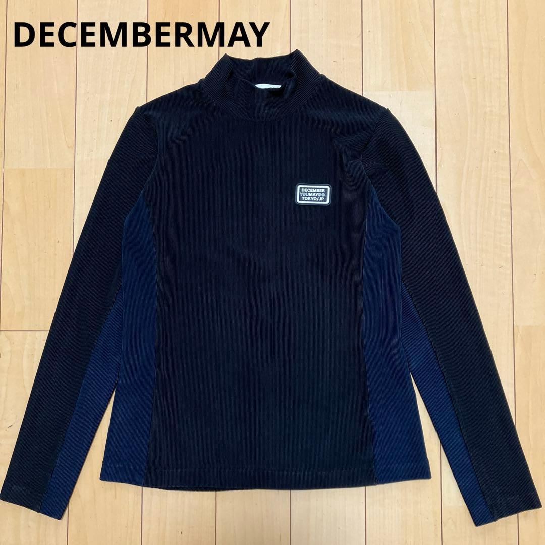 DECEMBERMAY ディセンバーメイ　長袖　ハイネック　レディース　黒　S