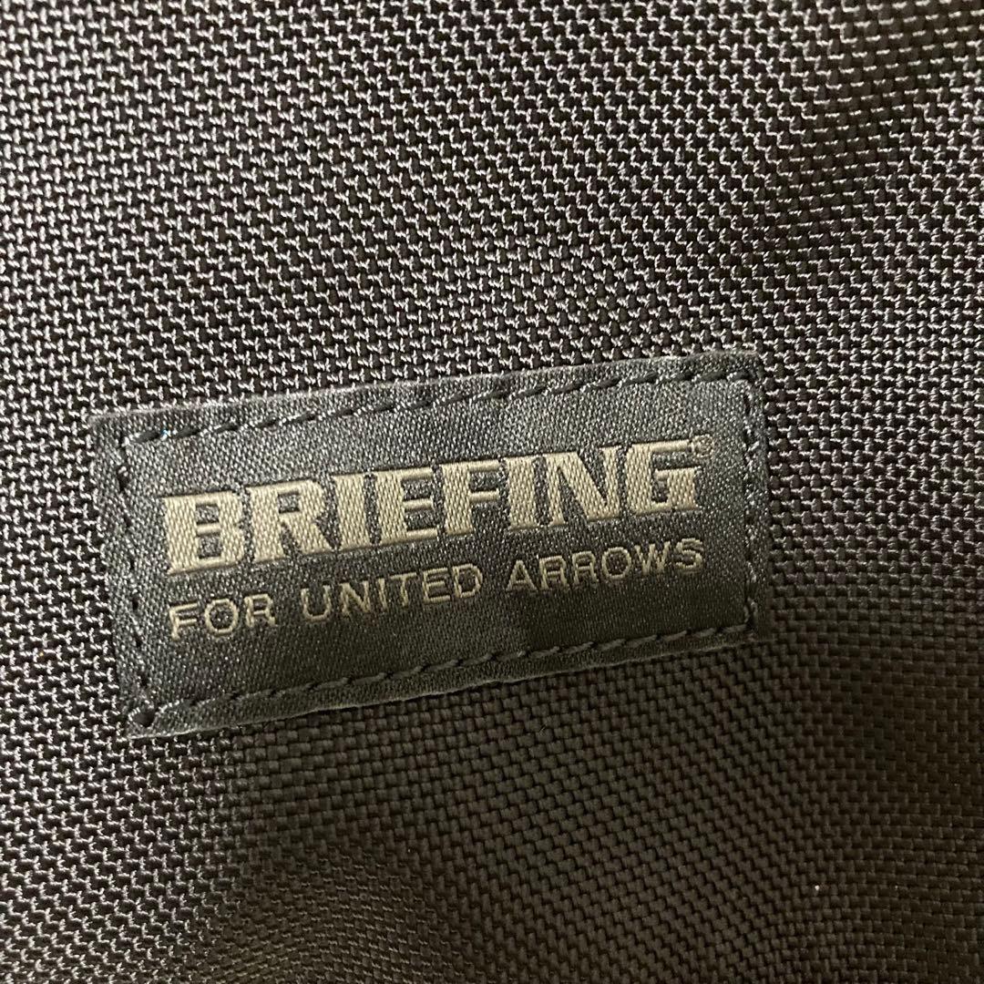 未使用級 ブリーフィング トートバッグ ユナイテッドアローズ別注 ブラック