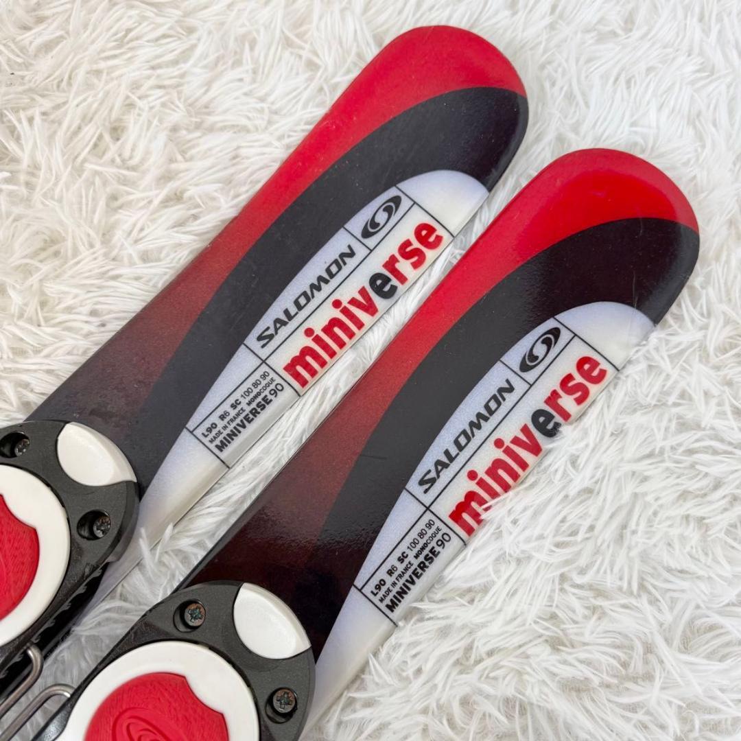 SALOMON サロモン ミニバース 90cm スキー板 25911-1