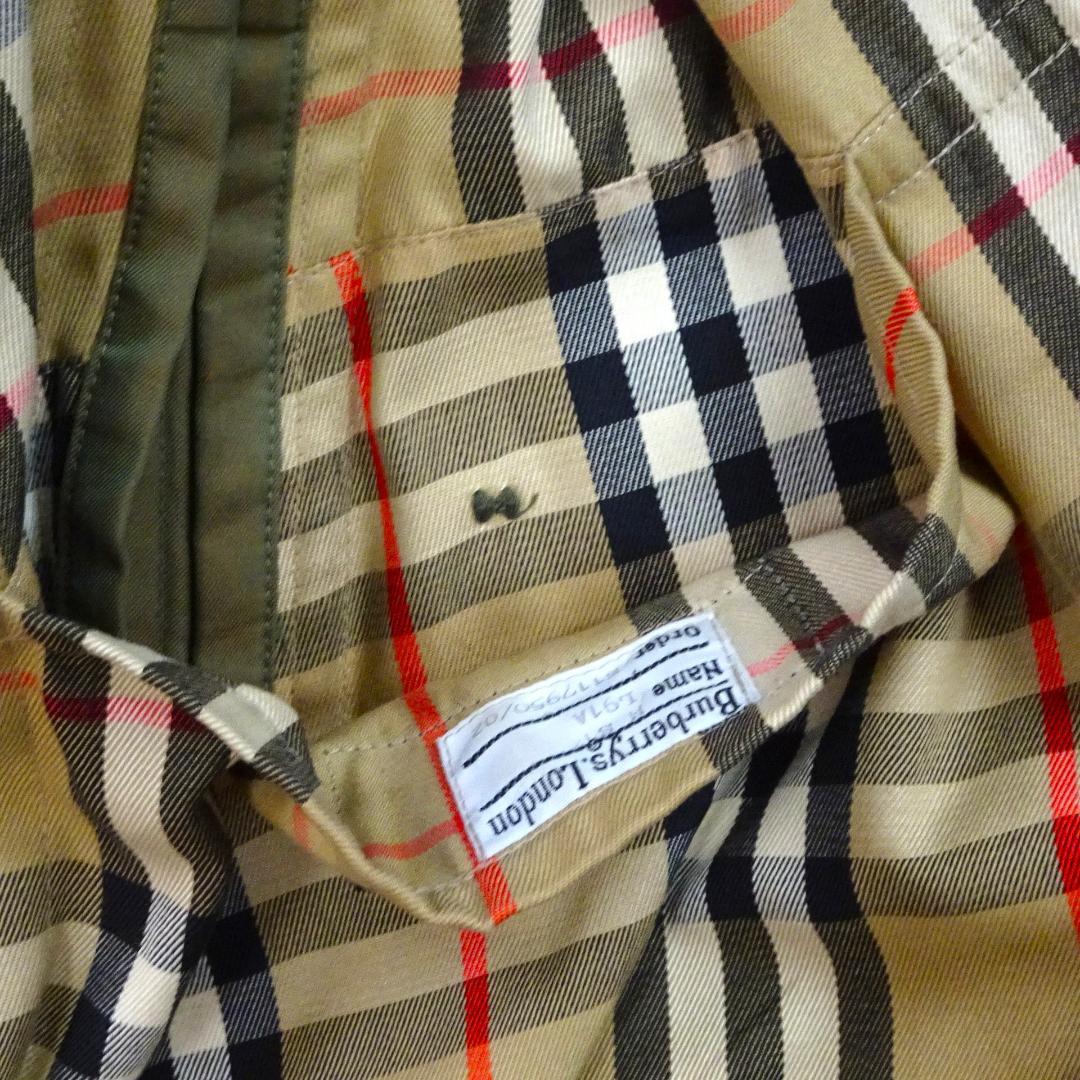 Burberrys' トレンチコート　ノバチェック　'80年代　ヴィンテージ