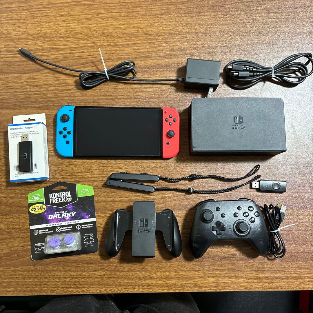 Nintendo Switch 有機el 付属品多数　メモリーカード256GB