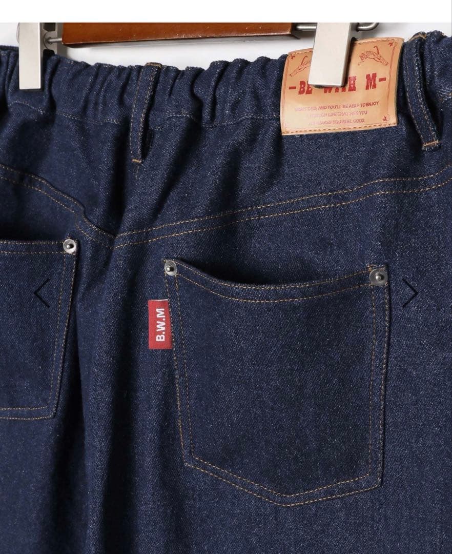 新品 ニコアンド［be with M］ Misayo デニムパンツ Lサイズ
