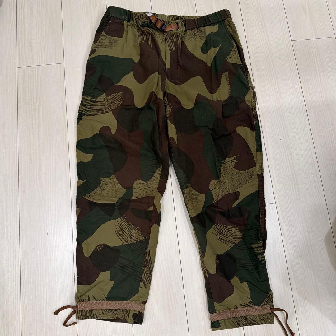 kolor 21WBM-P09134 ダメージ加工パンツ カモ柄 サイズ3