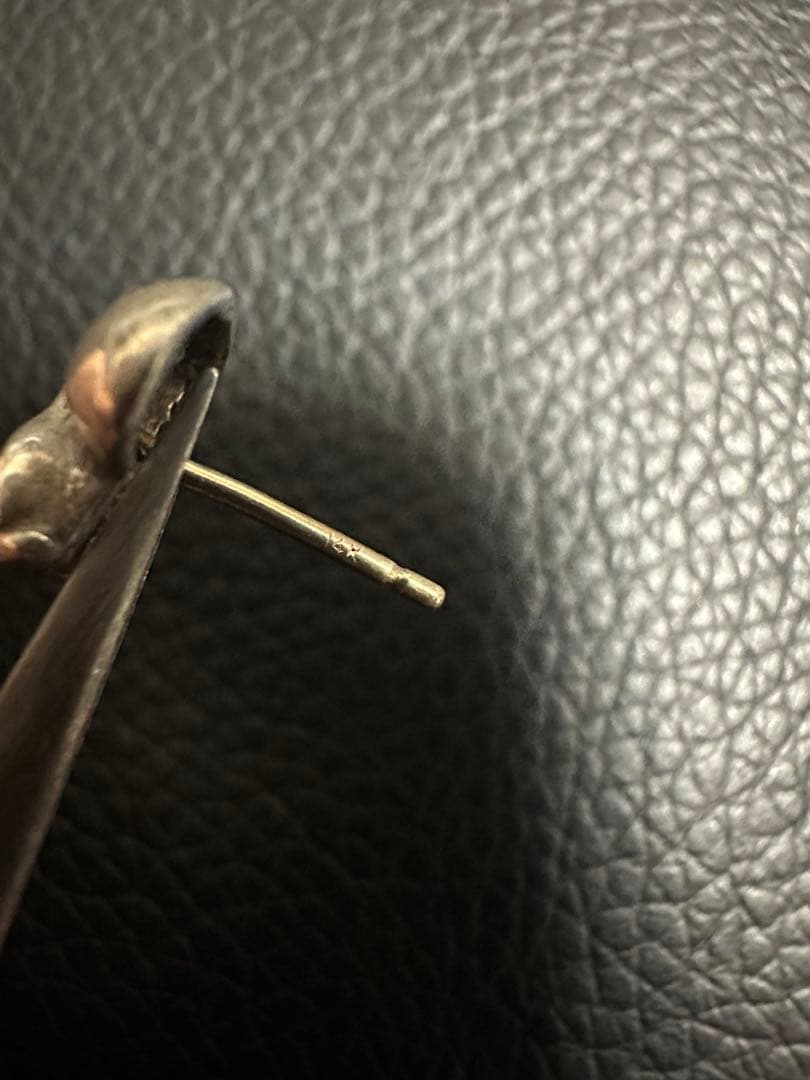 クロムハーツ　ハート　ピアス　Chrome Hearts