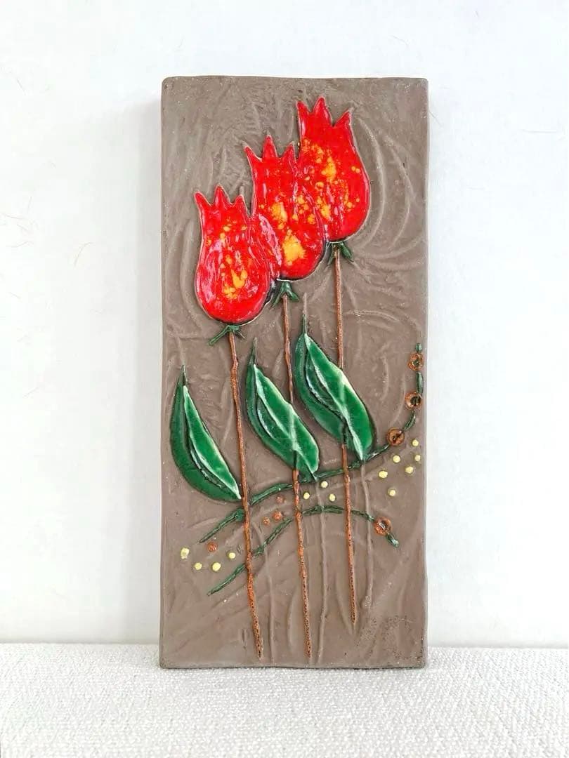 Gefle/Upsala Ekeby＊Tulip＊Pottery art・*