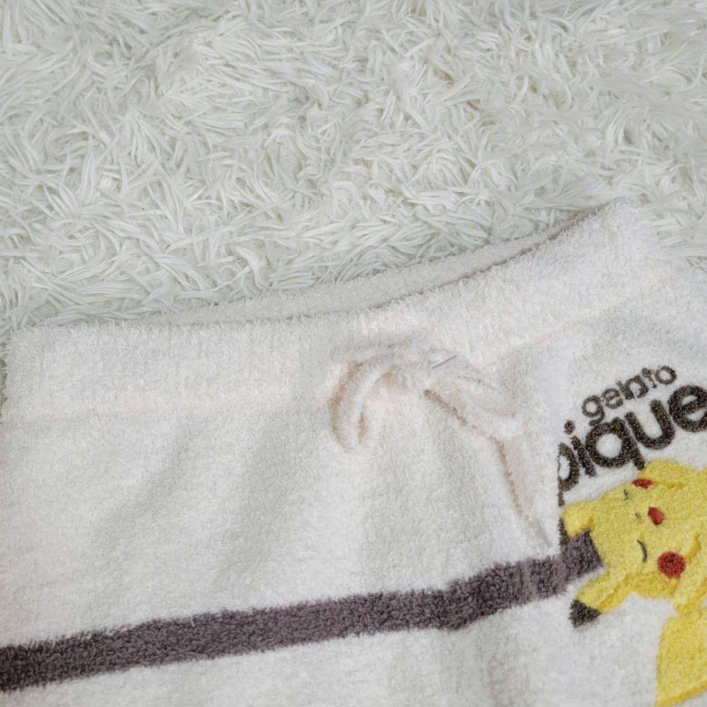 ジェラートピケ　ポケモンスリープ コラボ ピカチュウ 上下セット ルームウェア