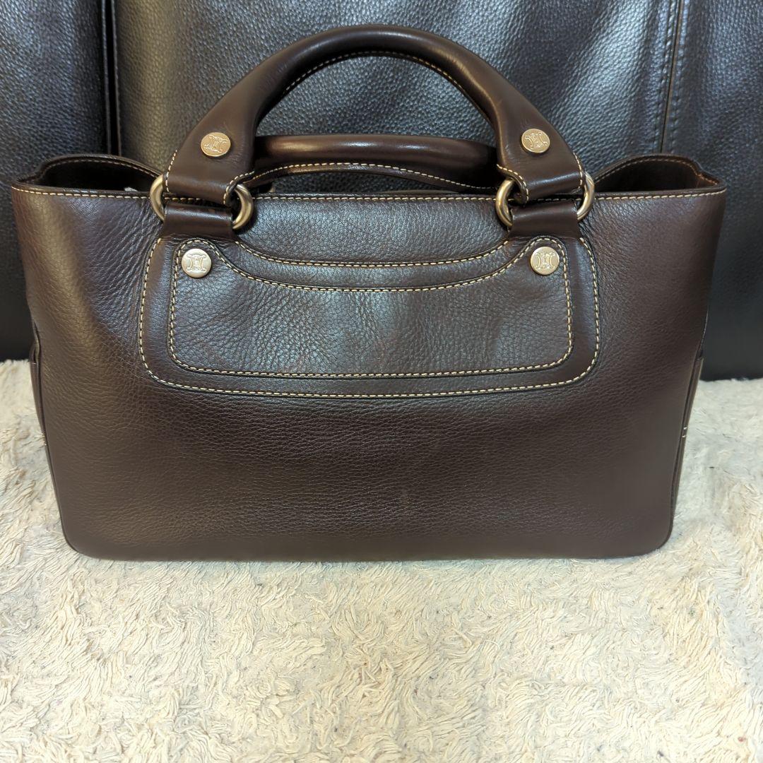 セリーヌブギーバッグ ブラウン美品
