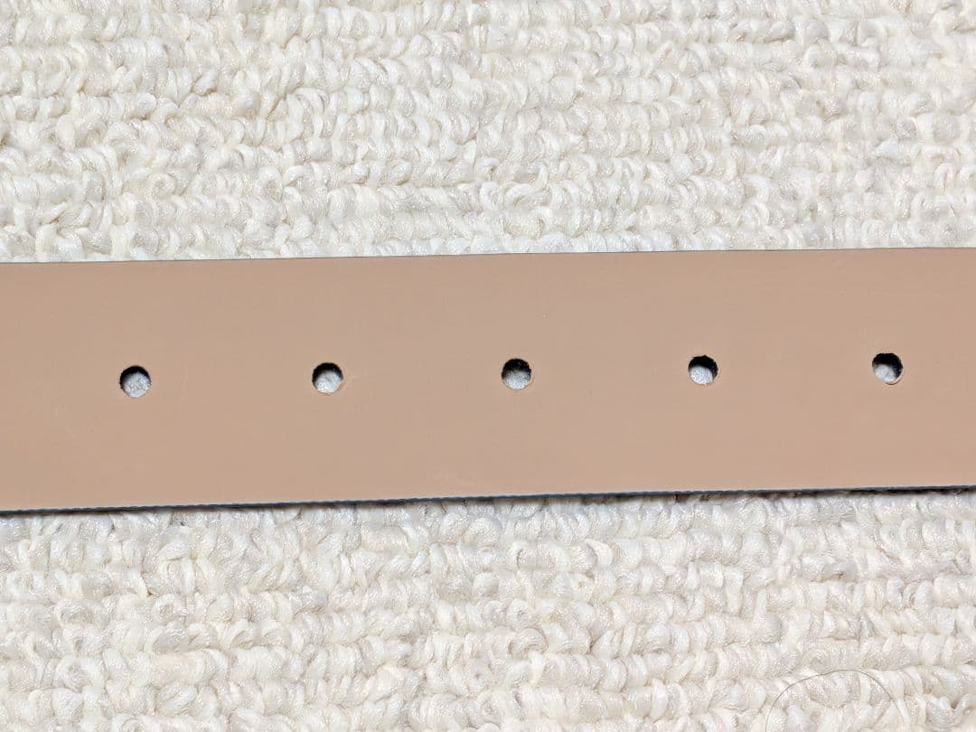 新品未使用 アルマーニコレッツィオーニ スエードベルト 本革 ブルー イタリア製