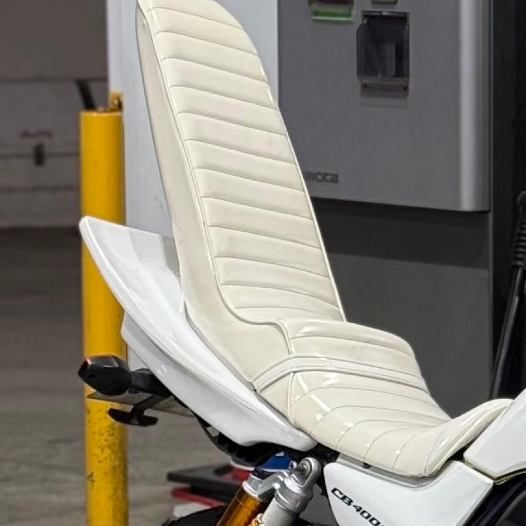 CB400SF/SB NC39/42(前期)用 三段シート　補強折れ