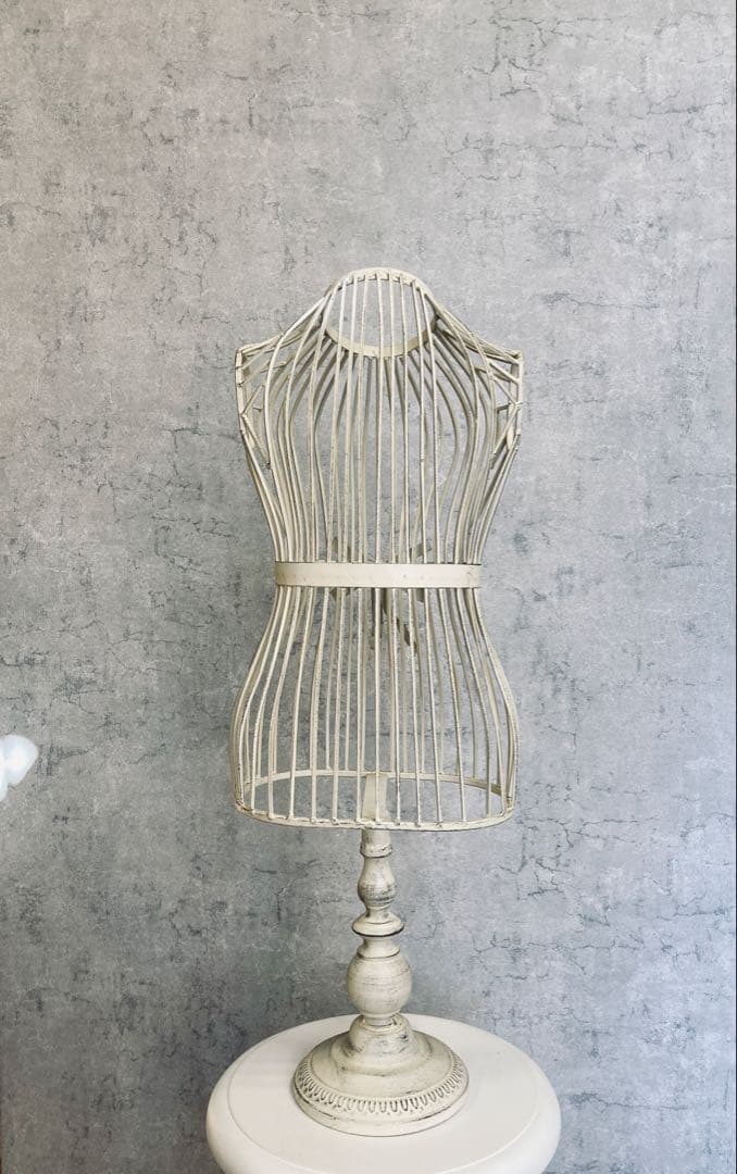 高さ68.5cm アイアン トルソー シャビー