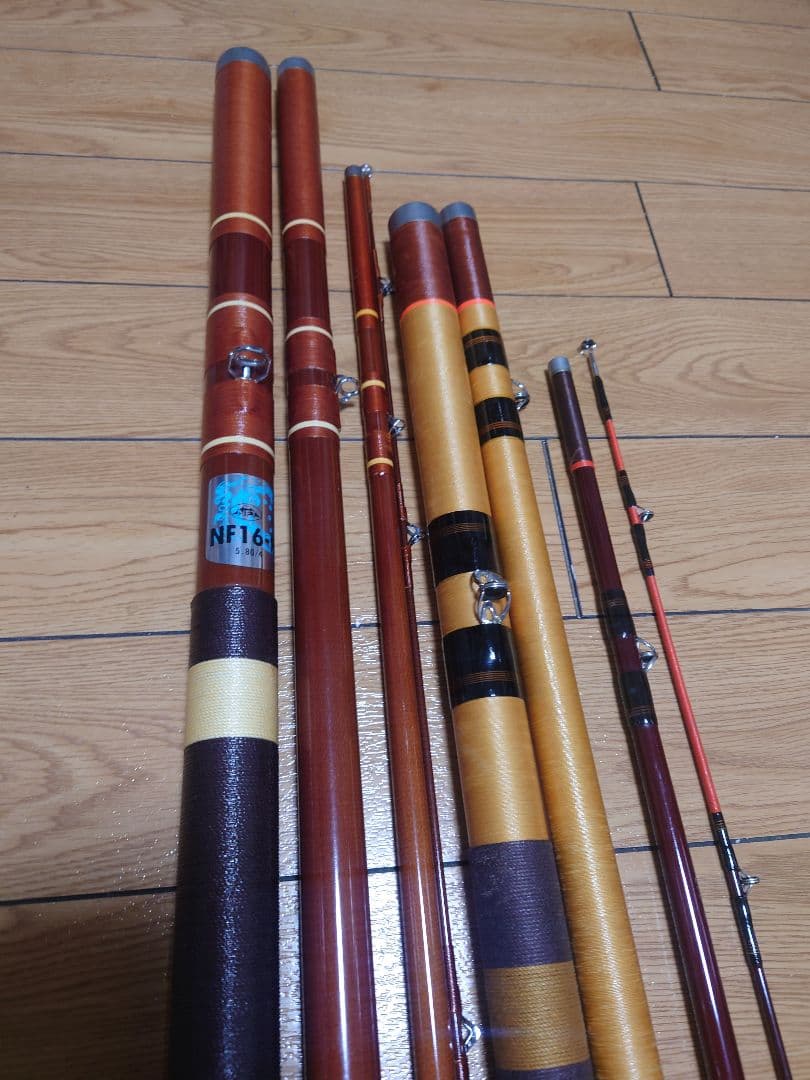 NFT グラス製 石鯛竿 ２セット