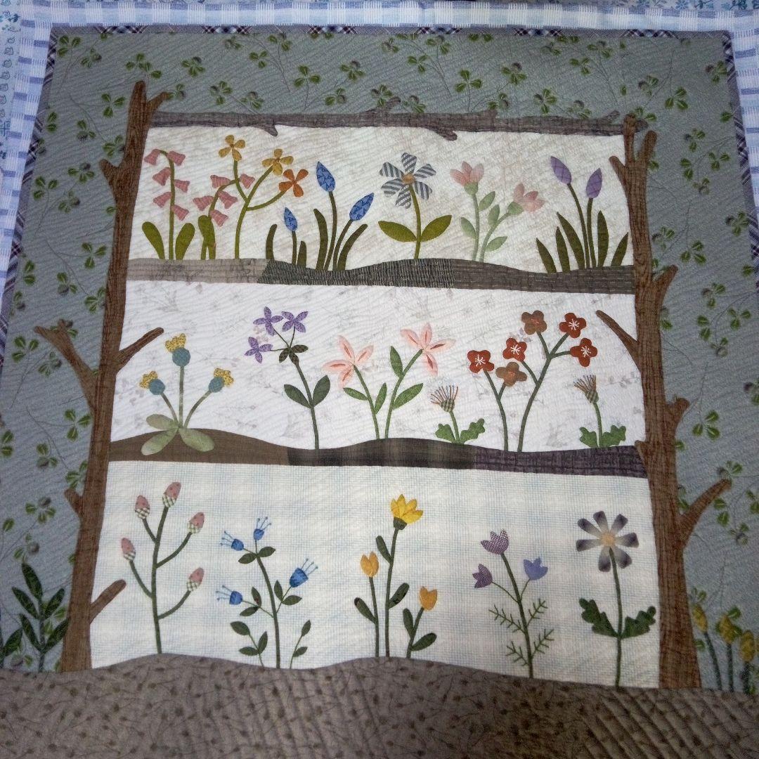 パッチワークキルト・タペストリー・マルチカバーにも