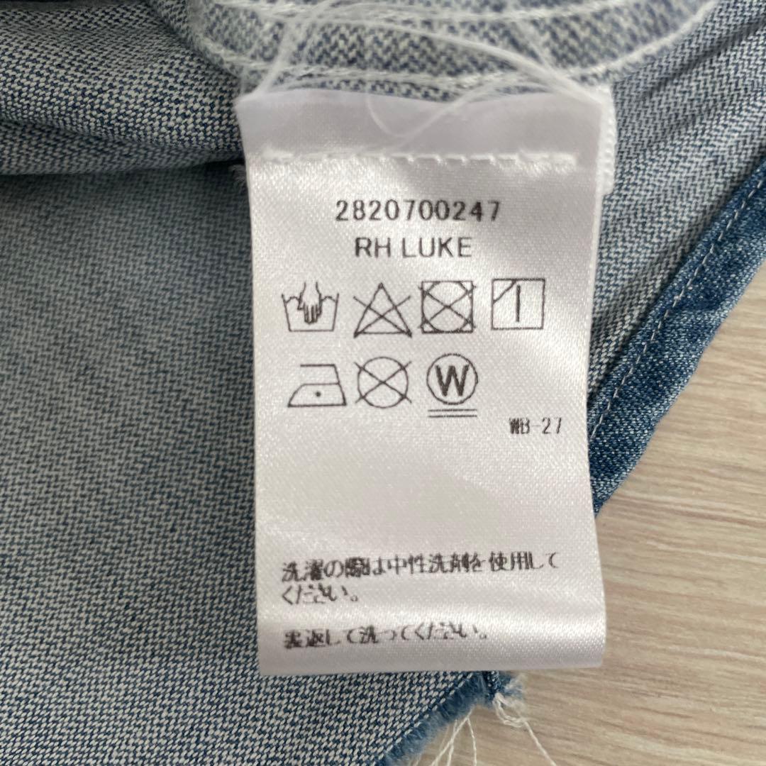 Frank&Eileen for RHC デニムペイントシャツ