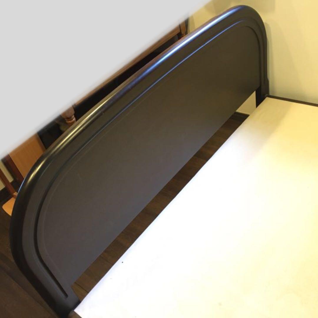 ベッドフレーム　セミダブル　ウォルナット？