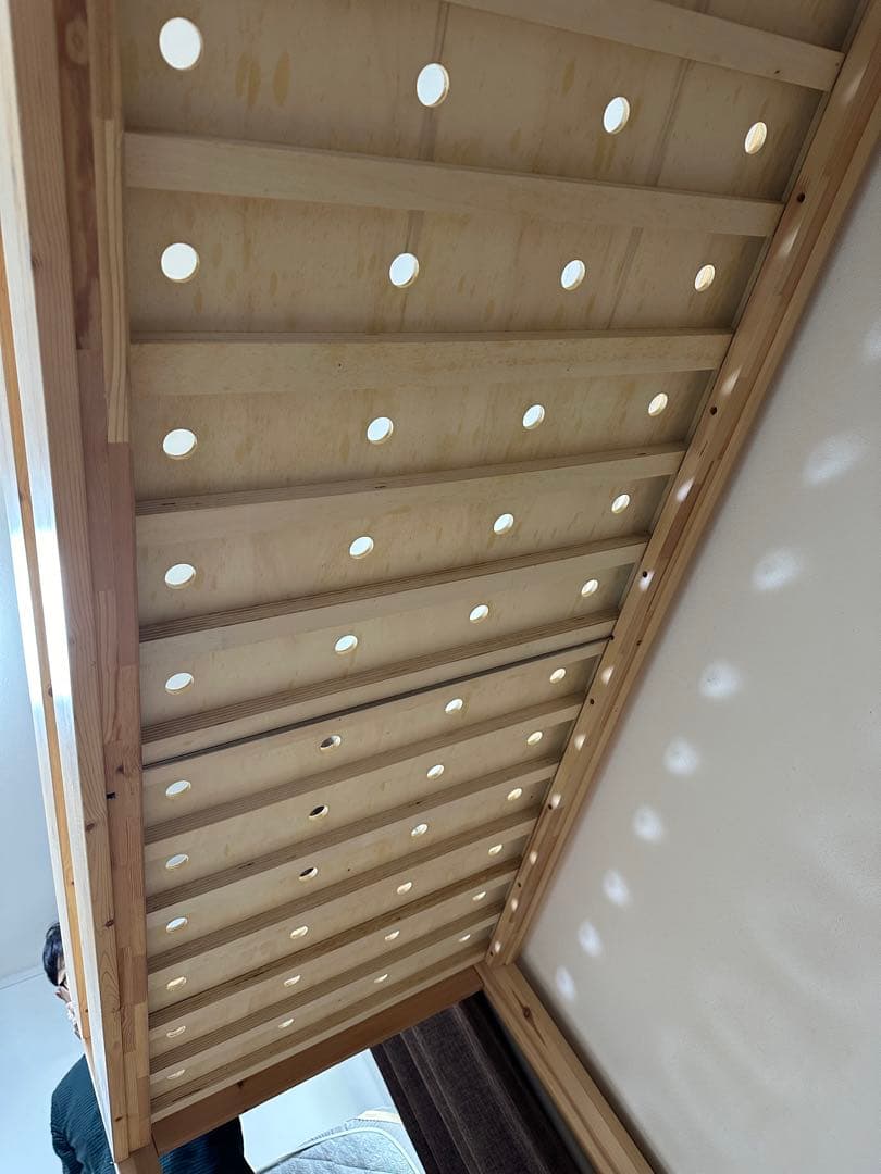 無印良品　ロフトベッド　マトレス付き